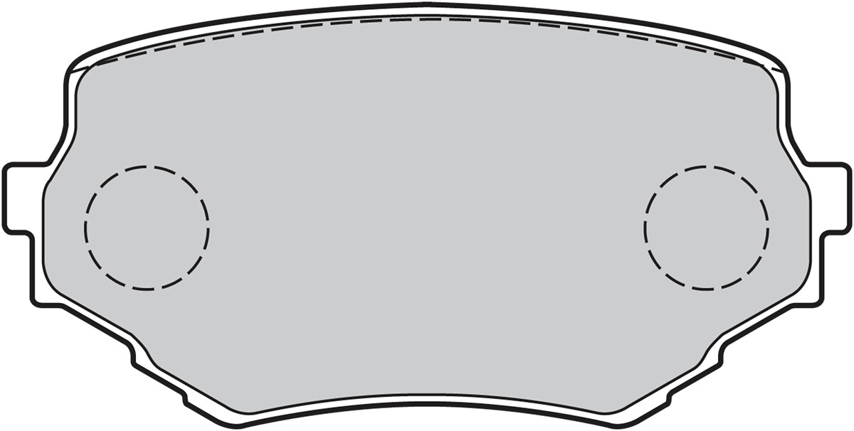 Jeu de 4 plaquettes de frein VALEO ref. 301534